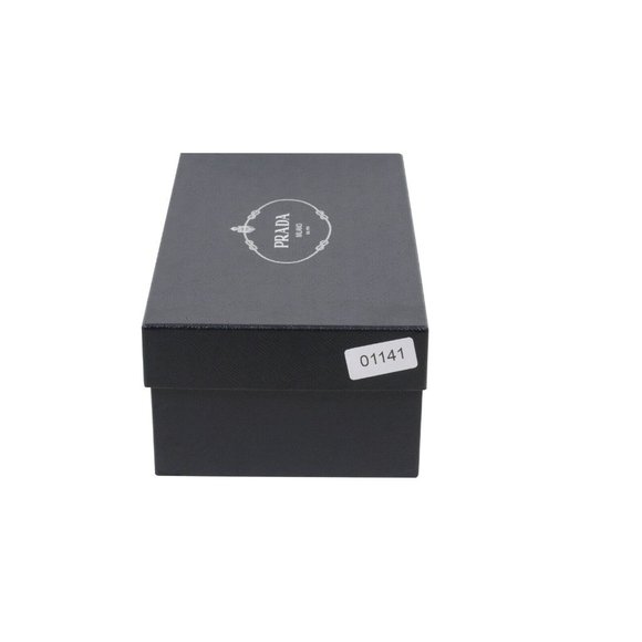 Prada Mens Penny Loafers Size P 8 US 9 Black Brushed Leather. Cordovan Slip Ons - Picture 8 of 8